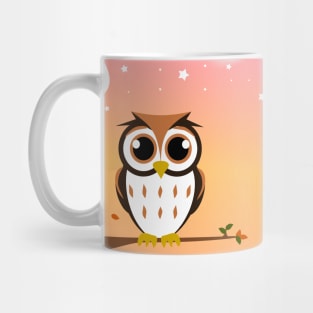 Owl At Dusk Mug